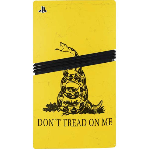 Dont Tread On Me PS5 Pro Console Skin