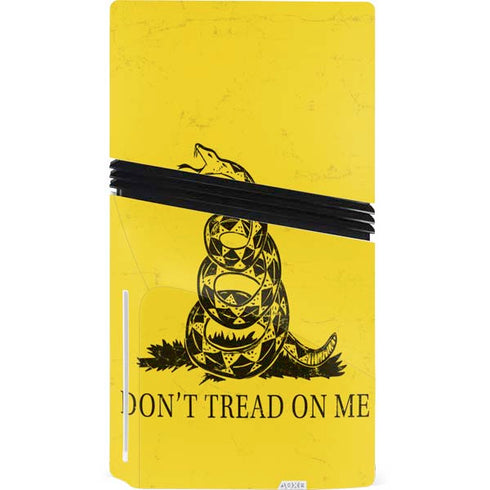 Dont Tread On Me PS5 Pro Disk Console Skin
