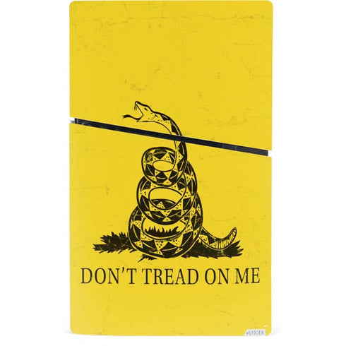Dont Tread On Me PS5 Slim Digital Edition Console Skin