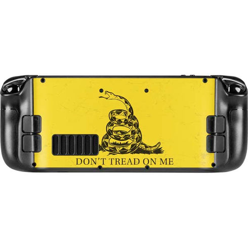Dont Tread On Me Steam Deck Handheld Gaming Computer OLED Skin