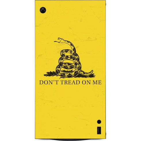 Dont Tread On Me XBox Series X Digital Edition Console Skin