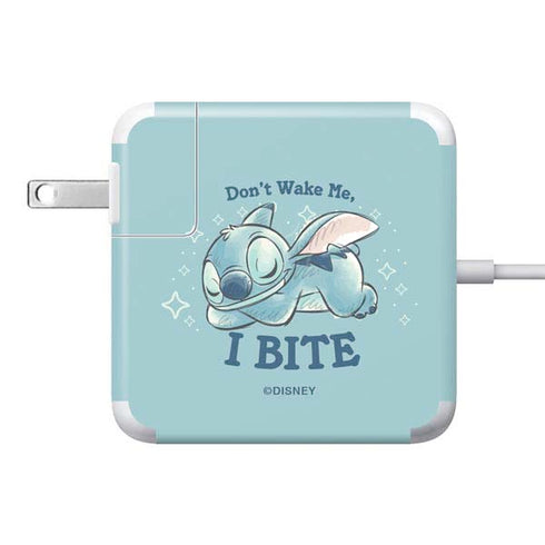 Disney Lilo and Stitch Dont Wake Me I Bite 85W Power Adapter (15 and 17 inch MacBook Pro Charger) Skin