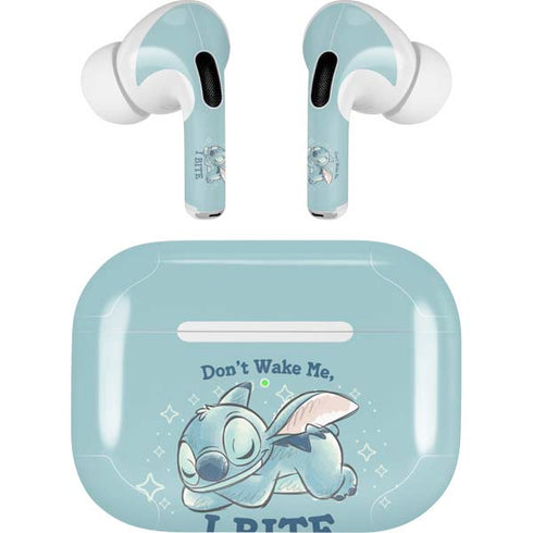 Disney Lilo and Stitch Dont Wake Me I Bite Apple AirPods Pro Skin