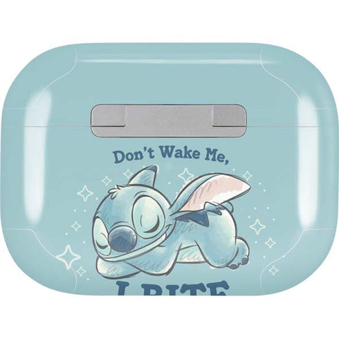 Disney Lilo and Stitch Dont Wake Me I Bite Apple AirPods Pro Skin