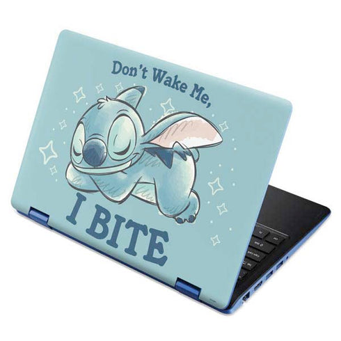 Disney Lilo and Stitch Dont Wake Me I Bite Aspire R11 11.6in Skin