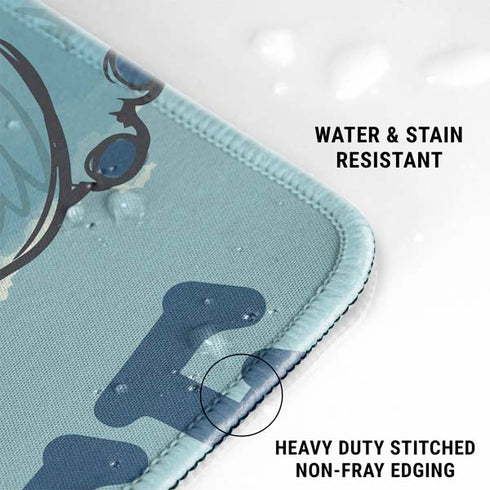 Disney Lilo and Stitch Dont Wake Me I Bite Gaming Mouse Pad