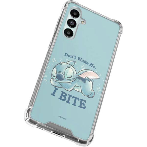 Disney Lilo and Stitch Dont Wake Me I Bite Galaxy A16 5G Clear Case