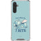 Disney Lilo and Stitch Dont Wake Me I Bite Galaxy A17 Clear Case
