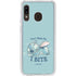 Disney Lilo and Stitch Dont Wake Me I Bite Galaxy A20 Clear Case