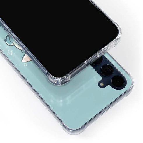 Disney Lilo and Stitch Dont Wake Me I Bite Galaxy A55 5G Clear Case