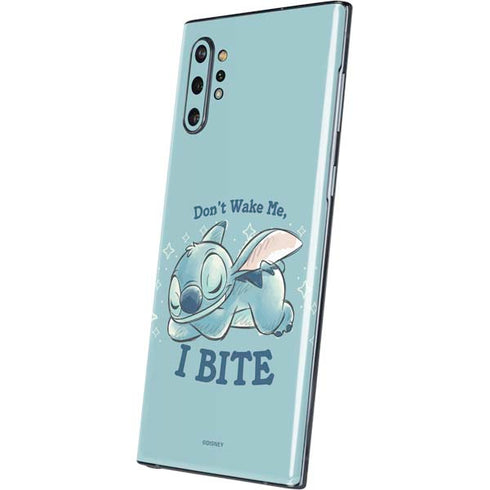 Disney Lilo and Stitch Dont Wake Me I Bite Galaxy Note 10 Plus Skin