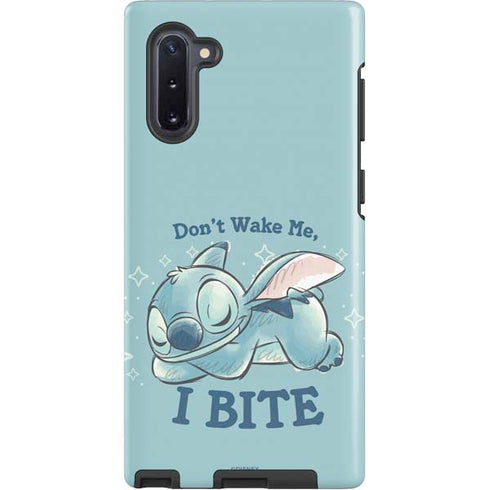 Disney Lilo and Stitch Dont Wake Me I Bite Galaxy Cases