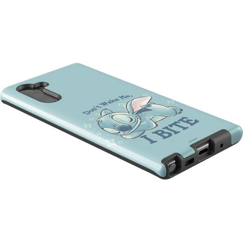 Disney Lilo and Stitch Dont Wake Me I Bite Galaxy Note 10 Pro Case