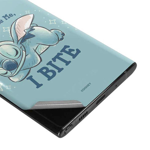 Disney Lilo and Stitch Dont Wake Me I Bite Galaxy Note 10 Skin