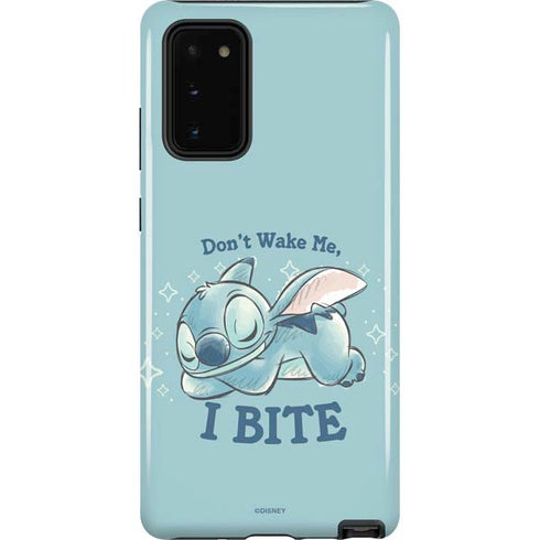 Disney Lilo and Stitch Dont Wake Me I Bite Galaxy Note20 5G Pro Case