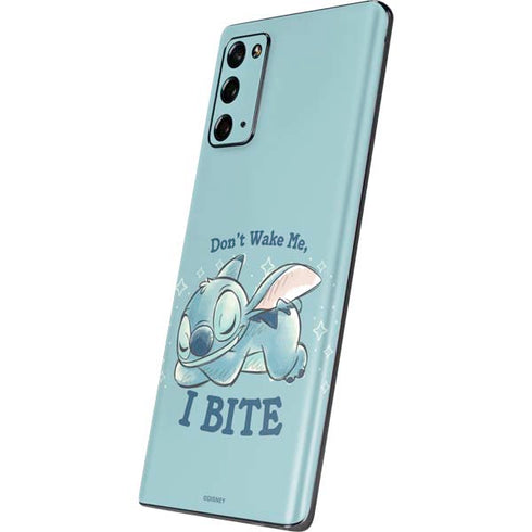 Disney Lilo and Stitch Dont Wake Me I Bite Galaxy Note20 5G Skin
