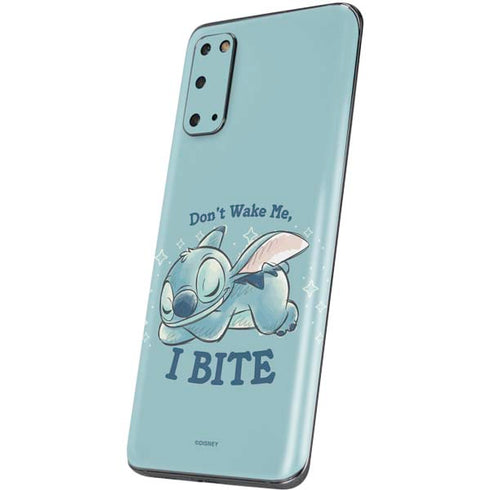 Disney Lilo and Stitch Dont Wake Me I Bite Galaxy S20 Skin