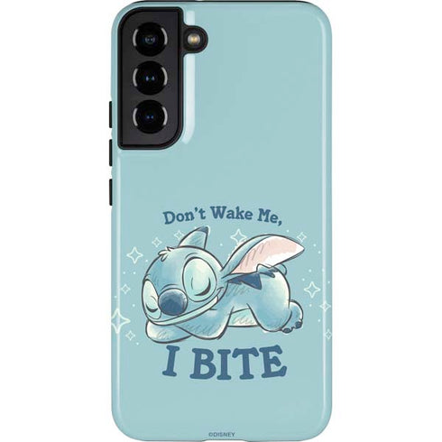 Disney Lilo and Stitch Dont Wake Me I Bite Galaxy S22 Plus Pro Case