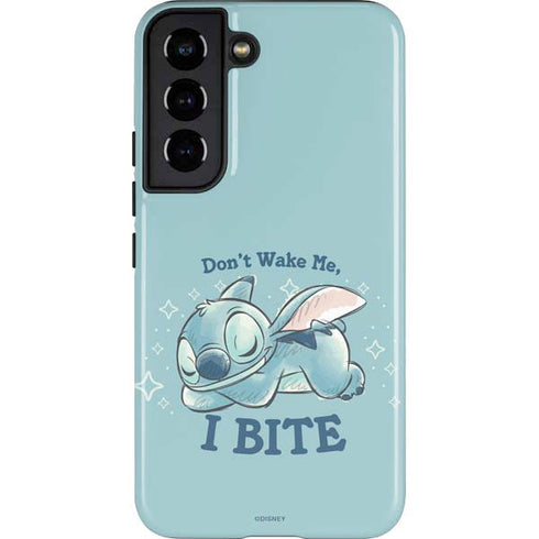 Disney Lilo and Stitch Dont Wake Me I Bite Galaxy S22 Pro Case