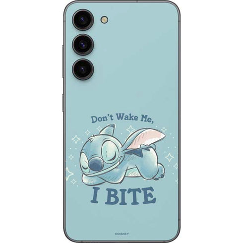 Disney Lilo and Stitch Dont Wake Me I Bite Galaxy S23 Plus Skin