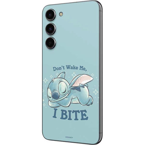 Disney Lilo and Stitch Dont Wake Me I Bite Galaxy S23 Plus Skin