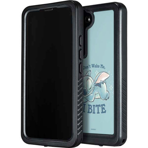 Disney Lilo and Stitch Dont Wake Me I Bite Galaxy S23 Plus Waterproof Case