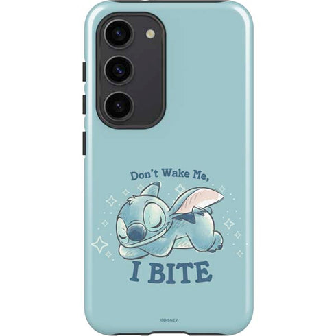Disney Lilo and Stitch Dont Wake Me I Bite Galaxy S23 Pro Case