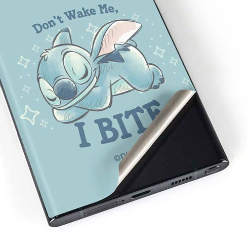 Disney Lilo and Stitch Dont Wake Me I Bite Galaxy Skins