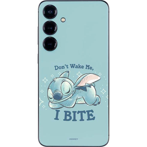 Disney Lilo and Stitch Dont Wake Me I Bite Galaxy S24 Plus Skin
