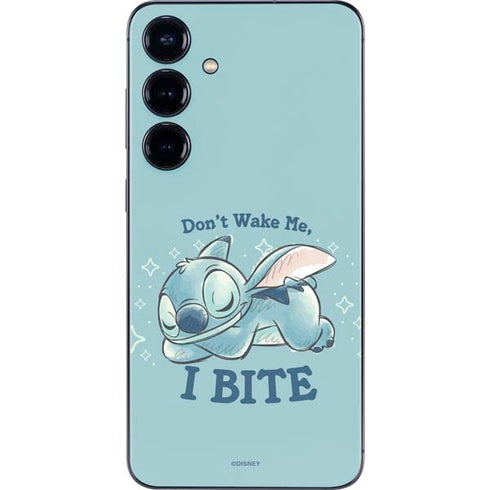 Disney Lilo and Stitch Dont Wake Me I Bite Galaxy S24 Skin