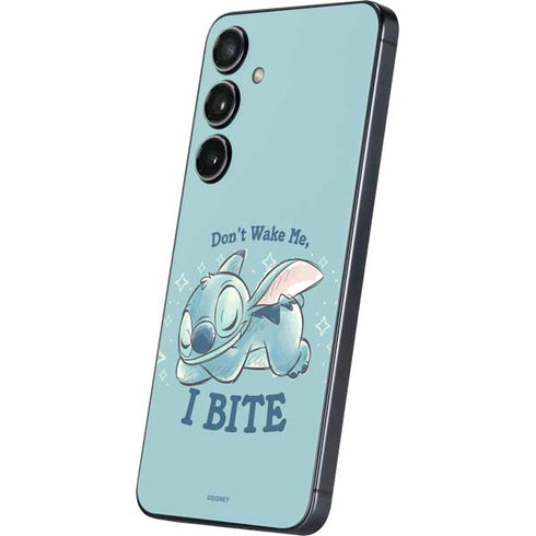 Disney Lilo and Stitch Dont Wake Me I Bite Galaxy S24 Skin