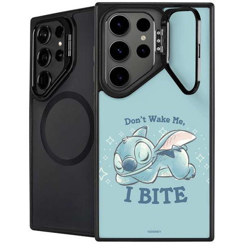 Disney Lilo and Stitch Dont Wake Me I Bite Galaxy S24 Ultra Kickstand Case