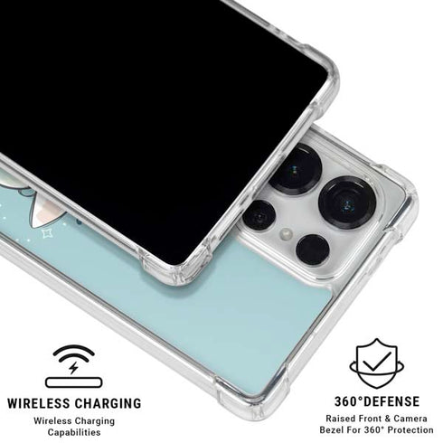 Disney Lilo and Stitch Dont Wake Me I Bite Galaxy S25 Ultra Clear Case