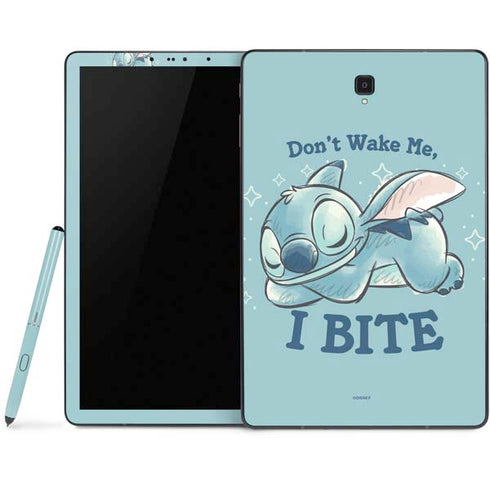 Disney Lilo and Stitch Dont Wake Me I Bite Samsung Galaxy Tab Skin