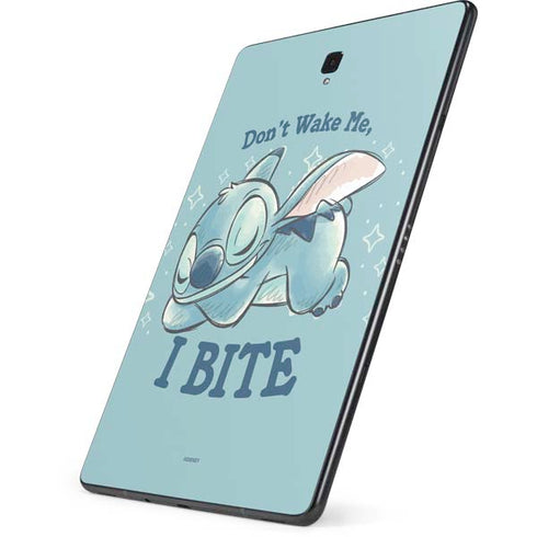 Disney Lilo and Stitch Dont Wake Me I Bite Samsung Galaxy Tab Skin