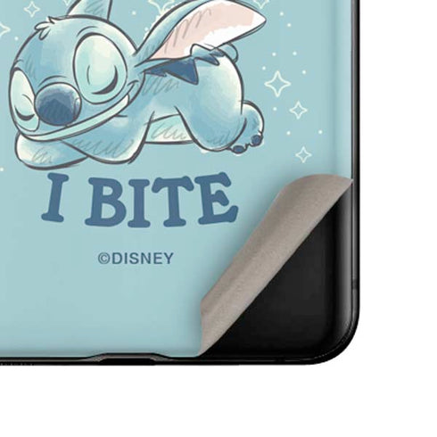 Disney Lilo and Stitch Dont Wake Me I Bite Galaxy Z Flip Skin