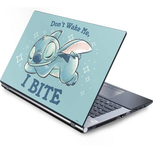 Disney Lilo and Stitch Dont Wake Me I Bite Generic Laptop Skin