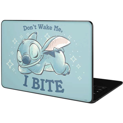Disney Lilo and Stitch Dont Wake Me I Bite Google Pixelbook Go Skin