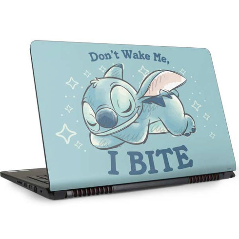 Disney Lilo and Stitch Dont Wake Me I Bite Dell Inspiron Skin