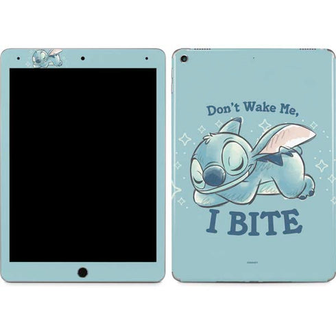 Disney Lilo and Stitch Dont Wake Me I Bite iPad Skins