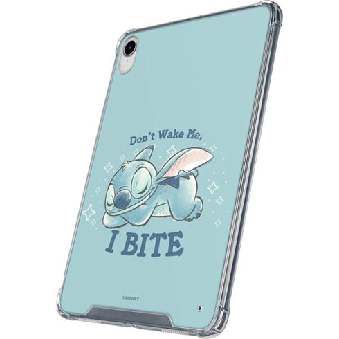 Disney Lilo and Stitch Dont Wake Me I Bite iPad 11th Gen (2025) Clear Case