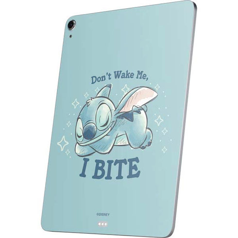 Disney Lilo and Stitch Dont Wake Me I Bite Apple iPad Air Skin