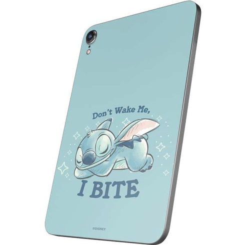 Disney Lilo and Stitch Dont Wake Me I Bite Apple iPad Mini Skin