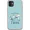 Disney Lilo and Stitch Dont Wake Me I Bite iPhone 11 Clear Case