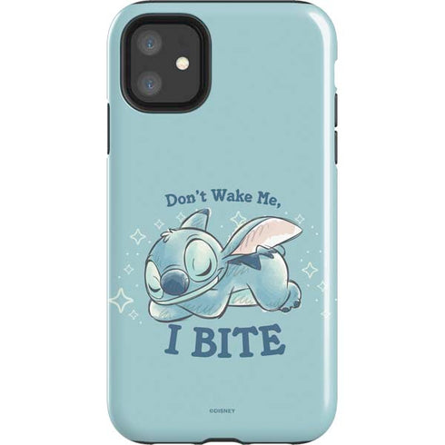 Disney Lilo and Stitch Dont Wake Me I Bite iPhone 11 Impact Case