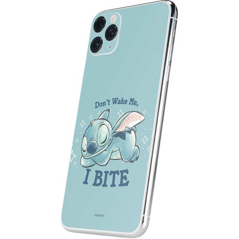 Disney Lilo and Stitch Dont Wake Me I Bite iPhone 11 Pro Max Skin
