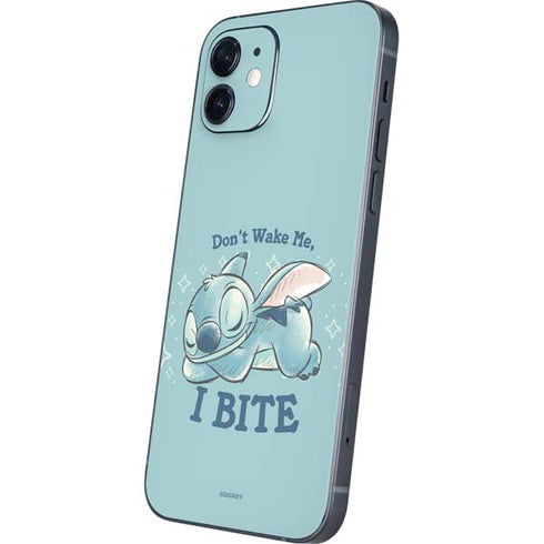 Disney Lilo and Stitch Dont Wake Me I Bite iPhone 12 Mini Skin