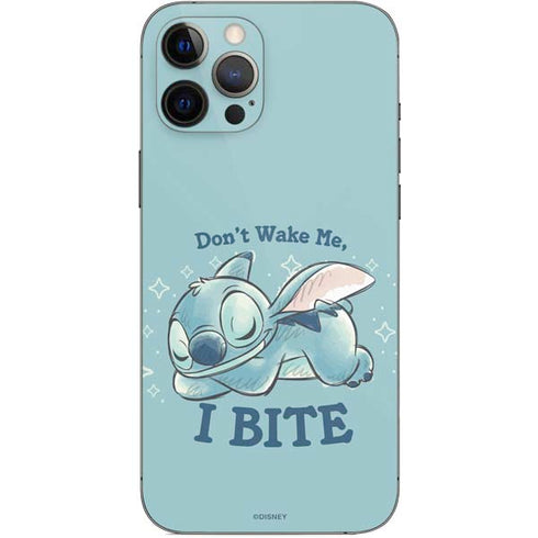 Disney Lilo and Stitch Dont Wake Me I Bite iPhone 12 Pro Max Skin