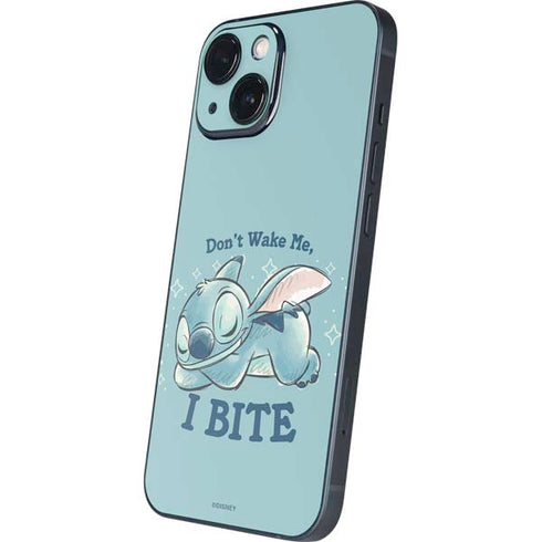 Disney Lilo and Stitch Dont Wake Me I Bite iPhone 13 Mini Skin