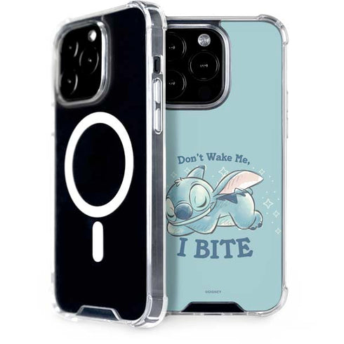 Disney Lilo and Stitch Dont Wake Me I Bite iPhone 13 Pro Max MagSafe Case